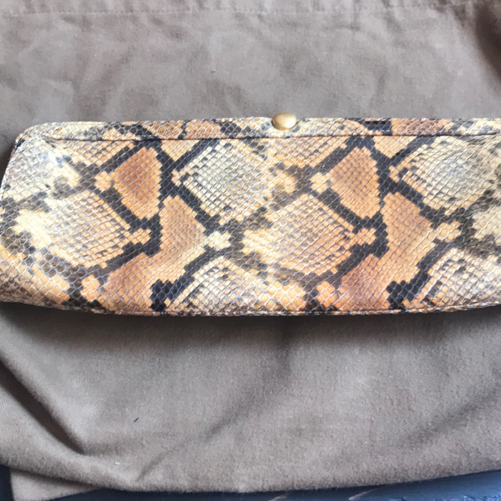 Brahmin Snakeskin Clutch
